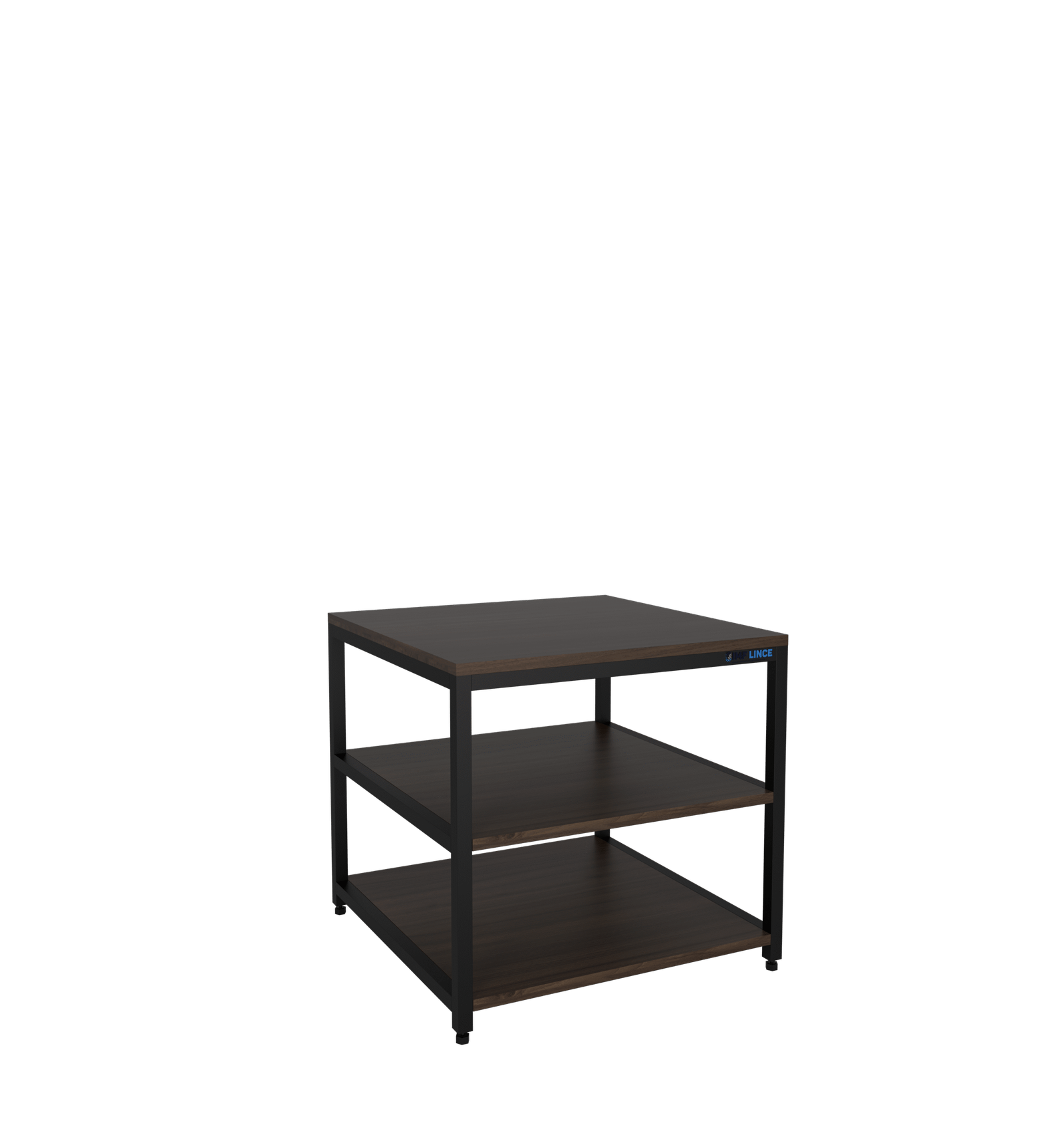 Mesa promocional com 3 níveis 1000 x 1000 x 932mm-F613