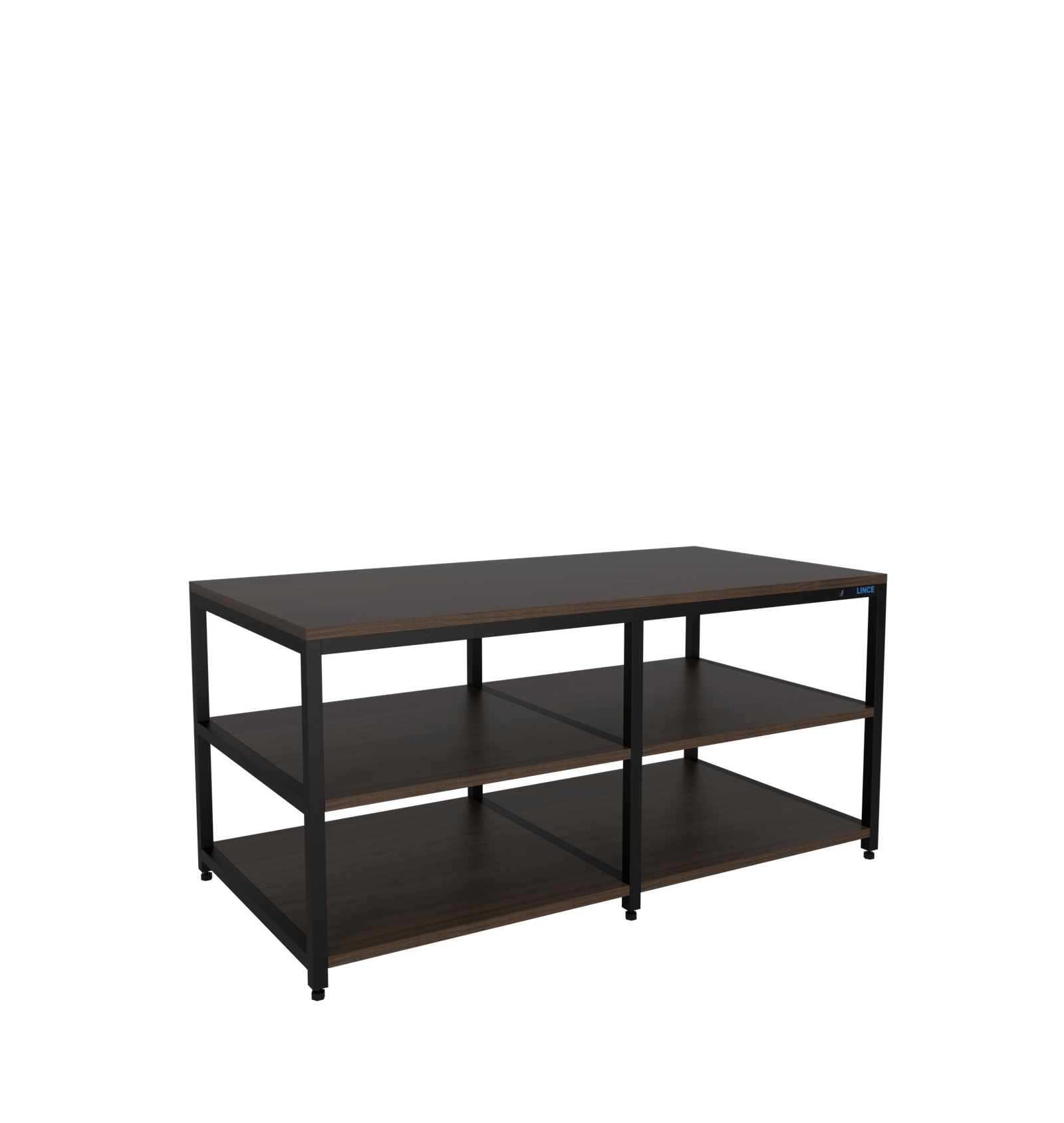 Mesa promocional com 3 níveis 2000 x 1000 x 932mm-F615
